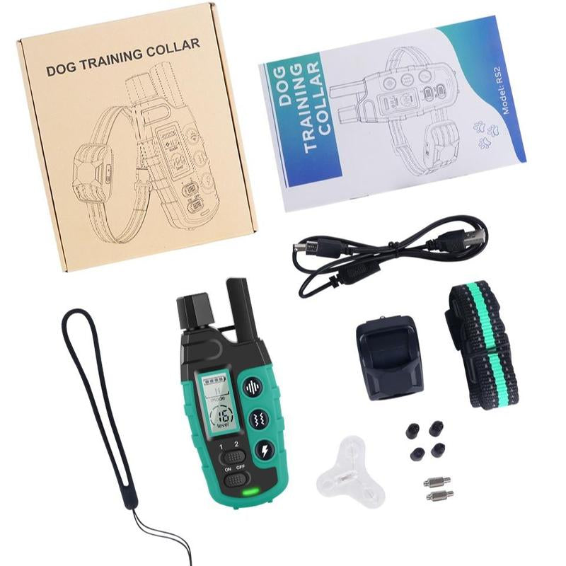 Rechargeable Dog Training Collar, 3300Ft Remote Control Dog Training Collar with Adjustable Nylon Strap, Pet Training Accessories for Small to Large Dogs, Pet Products