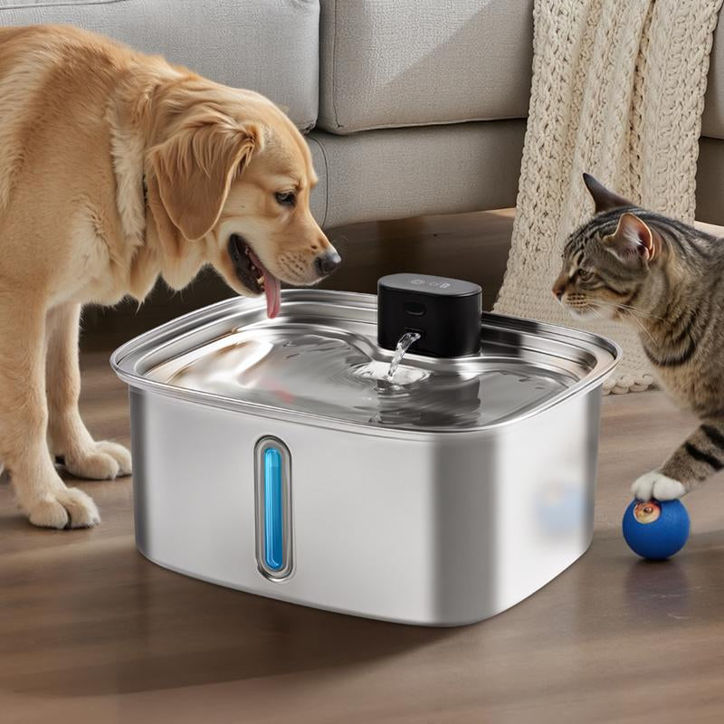 Vacqueen Smart Automatic Cat Feeder for 3 Cats, Strong Anti-Jam System, Dual-Effect Desiccant Cat Food Dispenser, 6L Pet Feeder with 10S Voice Recorder for Cats and Small Dog