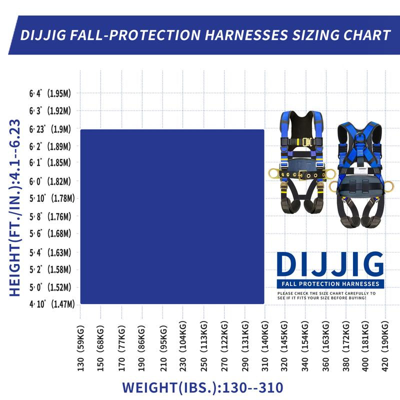 Fall Arrest Safety Harnesses Full Body Protection Roofing Harness Construction Harness 5 Point Adjustment Harness Back Padded,Arneses De Seguridad Para Construcción ANSI/ASSP Compliant Alloy Steel Ring Buckle Waist Pressure Relief