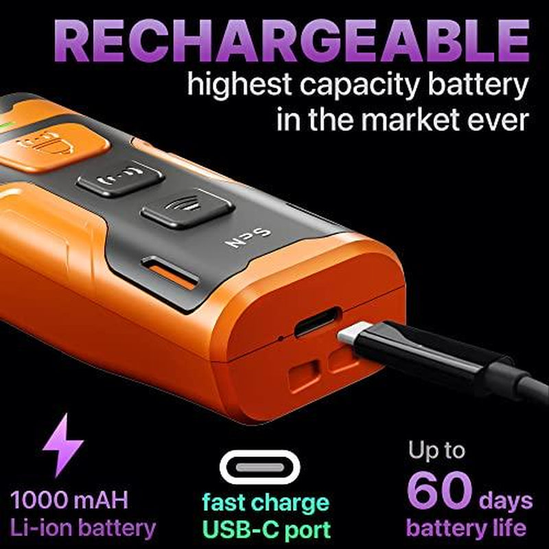 NPS Dog Bark Deterrent Device Stops Bad Behavior - No Need Yell or Swat, Just Point to a Dog, Hit the Button - Long-Range Ultrasonic anti Bark Tool